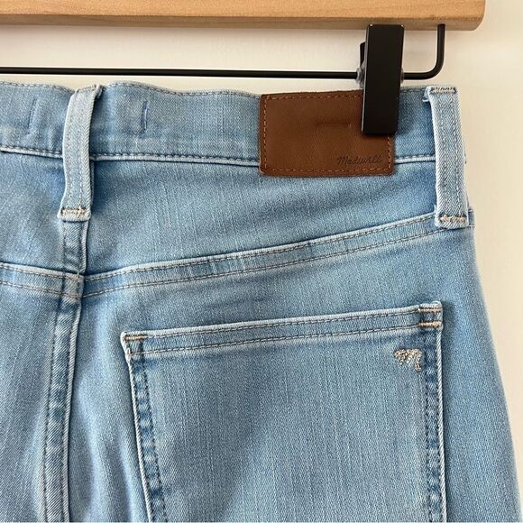 Madewell 10" High-Rise Roadtripper Supersoft Jeggings in Mcleod Wash 26 - Picture 5 of 7